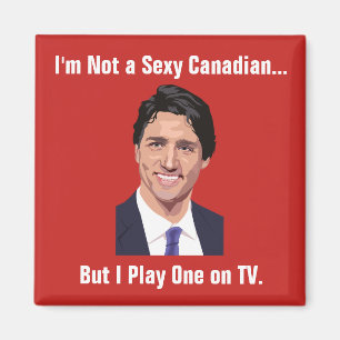 Funny Justin Trudeau Magnet