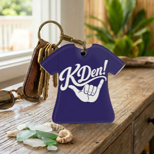 Funny K Den Shaka Tee Shirt Keepsake Ornament