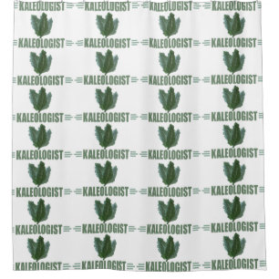 Funny Kale Love Shower Curtain