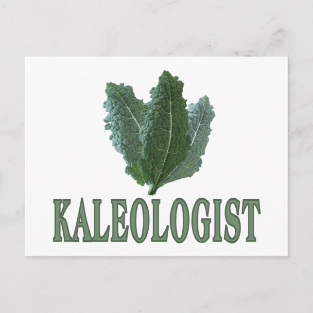 Funny Kale Postcard (Front)