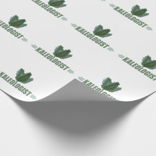 Funny Kale Wrapping Paper