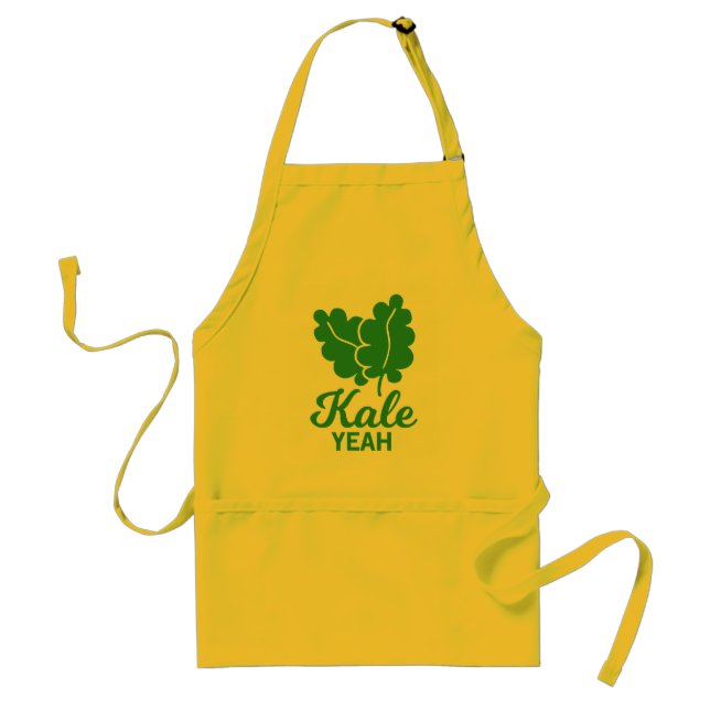 Funny Kale Yeah Vegetarian Standard Apron (Front)
