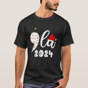 Funny Kamala Harris 2024 Comma La Christmas T-Shirt