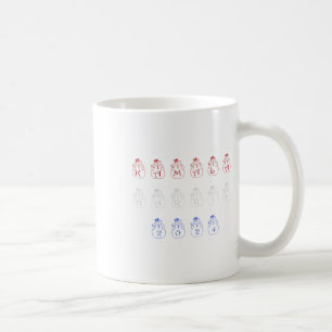 Funny Kamala Harris 2024 Merry Christmas Lettering Coffee Mug