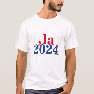Funny Kamala Harris Comma La 2024 T-Shirt