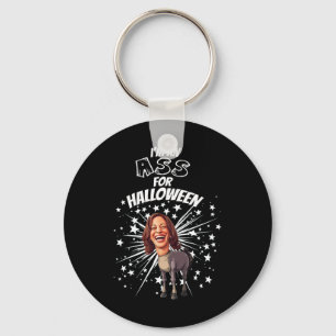 Funny Kamala Harris Donkey Halloween President Cos Key Ring