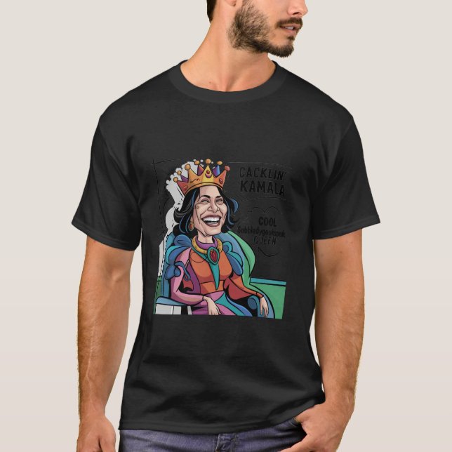 Funny Kamala Harris Laughing Word Salad Speech T S T-Shirt (Front)