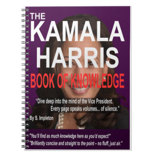 Funny Kamala Harris Political Humour, Gag Gifts Notebook