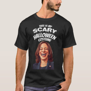 Funny Kamala Harris Scary Halloween Gag President T-Shirt