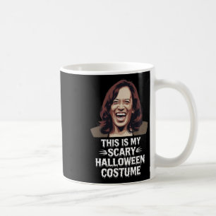 Funny Kamala Harris This Is My Scary Halloween Cos Coffee Mug