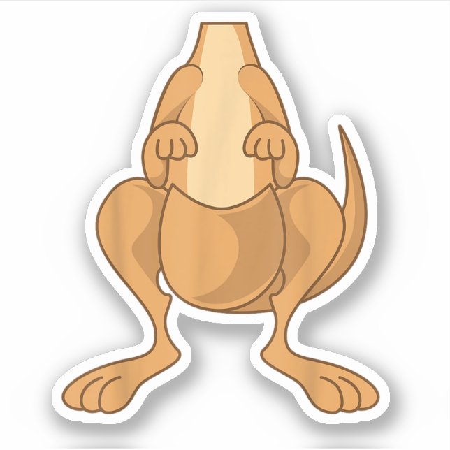 Funny Kangaroo Costume Funny Halloween Easy DIY (Front)