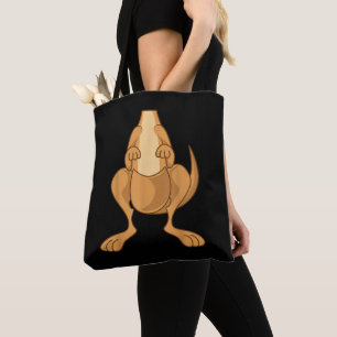 Funny Kangaroo Costume Funny Halloween Easy DIY Tote Bag