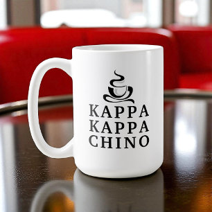 Funny Kappa Kappa Chino Campus Humour Coffee Mug