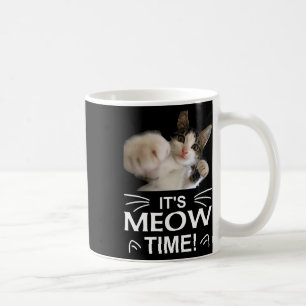 Funny Karate Boxing Cat Meow Time T Shirt Tee Shir Coffee Mug