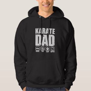 Funny Karate Dad Martial Arts Father Humour Father Hoodie