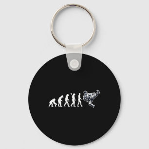 Funny Karate Evolution Martial Arts Lover Karate B Key Ring