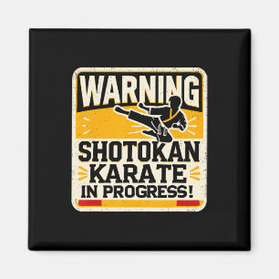Funny Karate Fighter Martial Arts Shotokan Karatek Magnet