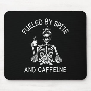 Funny Karate Kawaii Axolotl Black Belt Mouse Pad