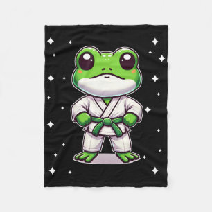 Funny Karate Shirts For Kids Fleece Blanket