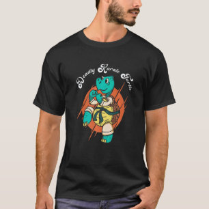 Funny Karate Turtle Deadly Tortoise Combat Sports T-Shirt