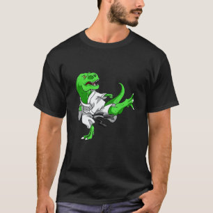 Funny Karatesaurus Trex Karate Dinosaur Boy Girl K T-Shirt