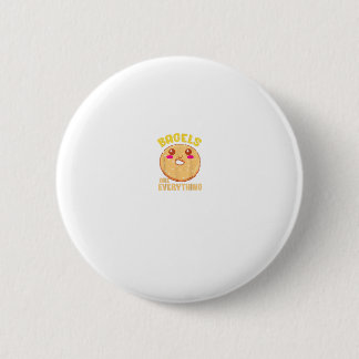 Funny Kawaii Bagel Quote Bagel Lover 6 Cm Round Badge