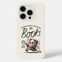 Funny Kawaii Book with quote Read more books