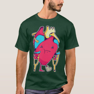 Funny Kawaii Broken Heart T-Shirt