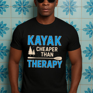 funny Kayak gift,dad mom lover T-Shirt