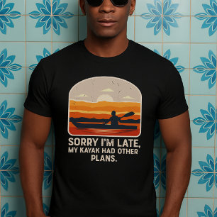 funny Kayak gift,dad mum lover T-Shirt