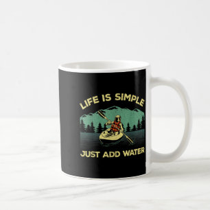 Funny Kayaking Design For Men Women Paddling Canoe Coffee Mug