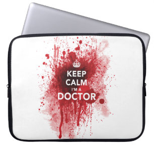 Funny 'Keep Calm, I'm a Doctor' Computer Case