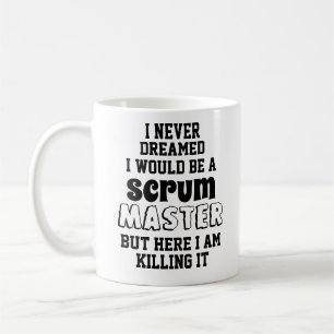 Funny keep calm Scrum Master is Here Coffee Mug