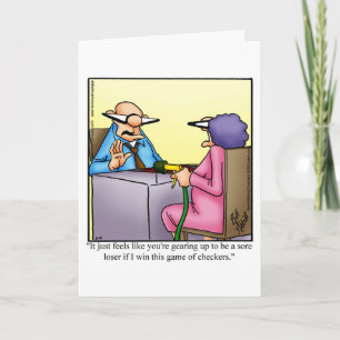 Funny Keeping In Touch Humour Greeting Card