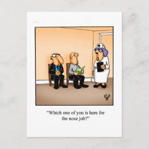 Funny Keeping In Touch Postcard