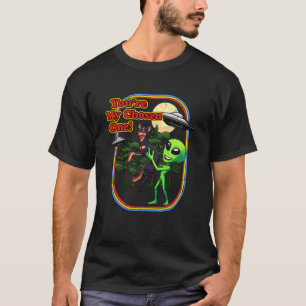 Funny Kelpie Alien You're Chosen One UFO Men Women T-Shirt