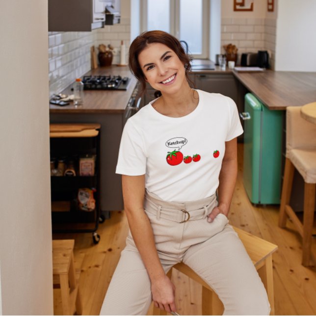 Funny Ketchup Joke Shirt (Creator Uploaded)