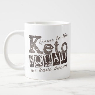 Funny Keto Diet Quote Large Coffee Mug
