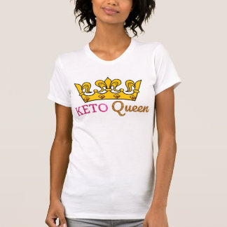 Funny Keto Queen Crown T-Shirt