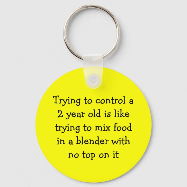 Funny Keychain About Kids (Front)