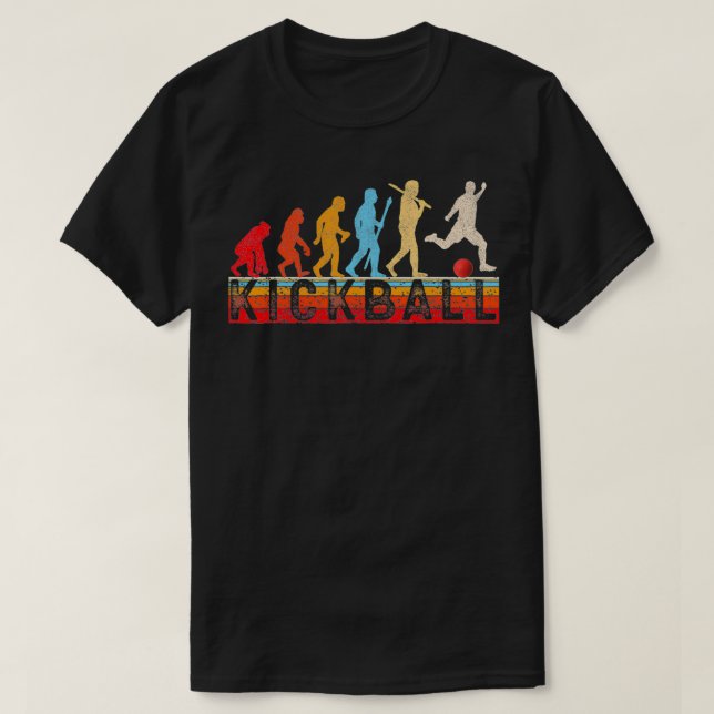 Funny Kickball tshirt  Kickball , kick balls adult (Design Front)