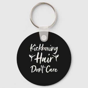Funny Kickboxing Art For Men Women Kickboxer Conta Key Ring