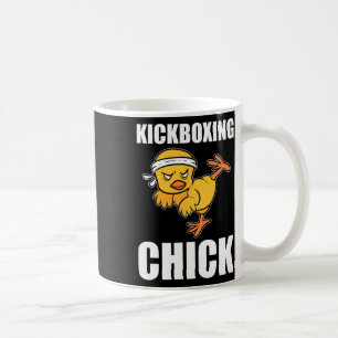 Funny Kickboxing Chick Kickboxing Instructor Coffee Mug