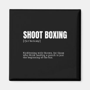 Funny Kickboxing Enthusiast Dictionary Definition  Magnet
