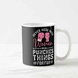 Funny Kickboxing For Men Women Kickboxer Workout E Coffee Mug