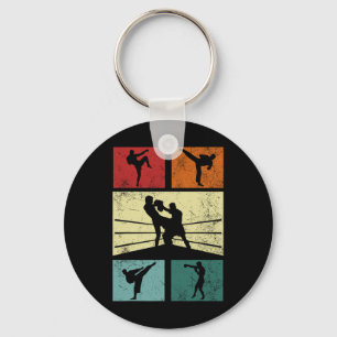 Funny Kickboxing For Men Women Kickboxer Workout E Key Ring