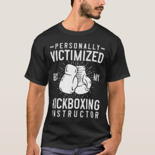 Funny Kickboxing Gift For Kickboxer Workout Cl Box T-Shirt