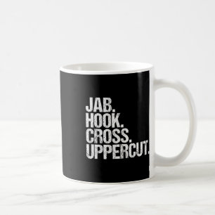 Funny Kickboxing Jab Hook Cross Uppercut Coffee Mug
