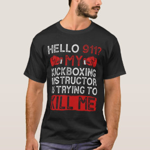 Funny Kickboxing Kickboxer Kickbox T-Shirt