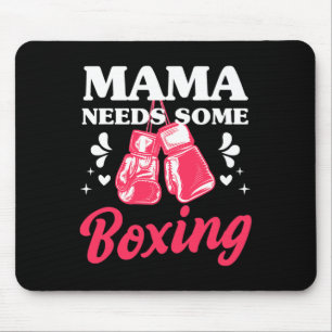 Funny Kickboxing Mama Needs Some Boxing Training G Mouse Pad
